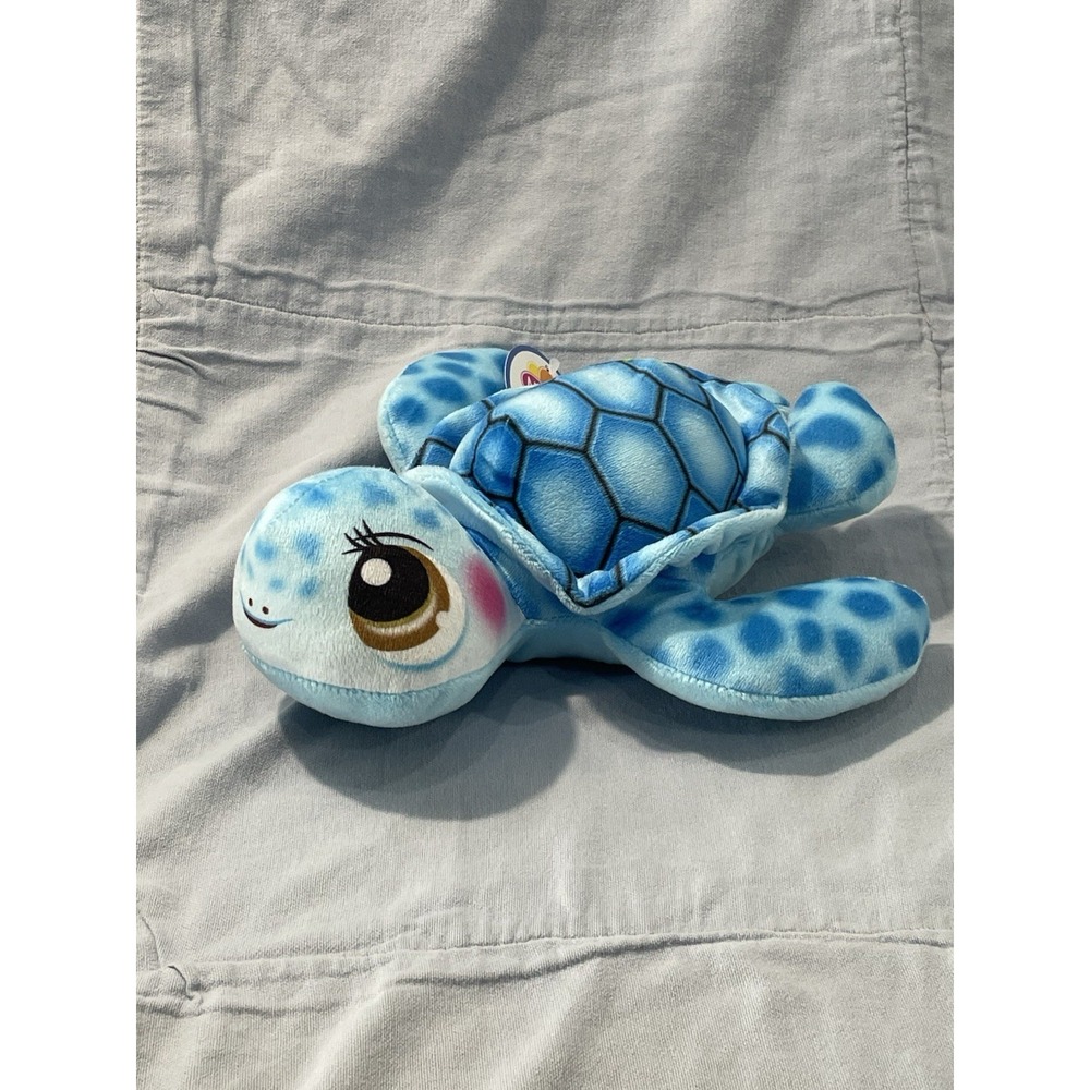 NEW Nanco Adorable Blue Turtle 10" Plush Stuffed Animal Toy